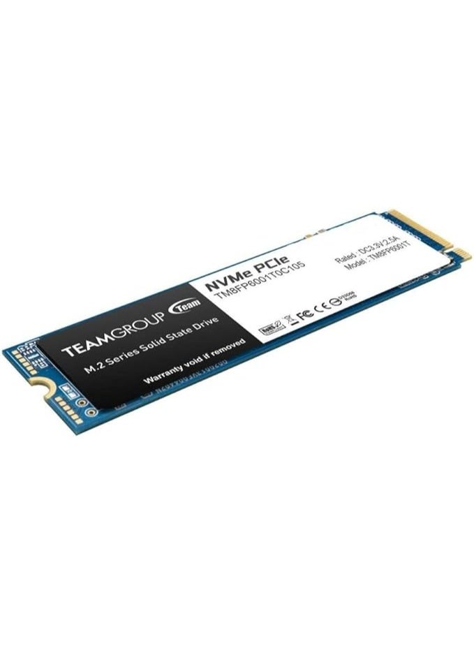 تيم جروب TEAMGROUP MP33 1 تيرابايت 1 تيرابايت SLC Cache 3D NAND TLC NVMe 1.3 PCIe Gen3x4 M.2 2280 SSD داخلي - TM8FP6001T0C101 - Image 3