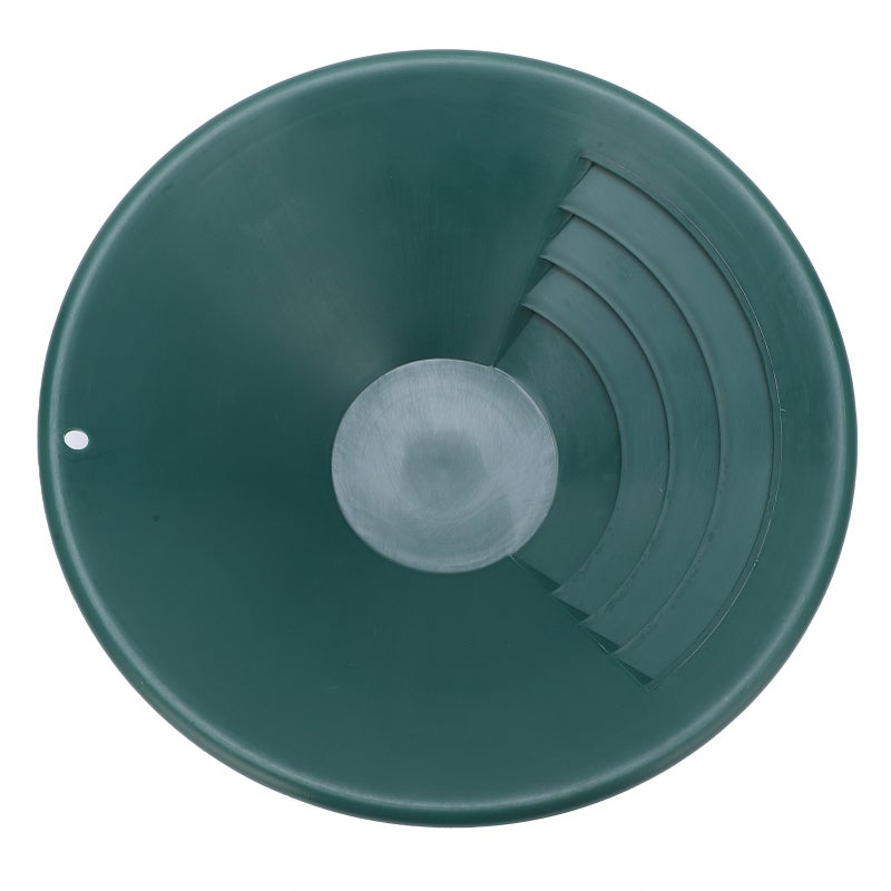 260mm Gold Panning Pan ABS Gold Sifting Classifier Washing Sieve Tray Accessory Green - Image 1