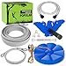 X XBEN Zip line Kits for Backyard Zip Lines for Kid and Adult Included Swing Seat Ziplines Brake and Steel Trolley Outdoor Playground Equipment 65FT - Image 2
