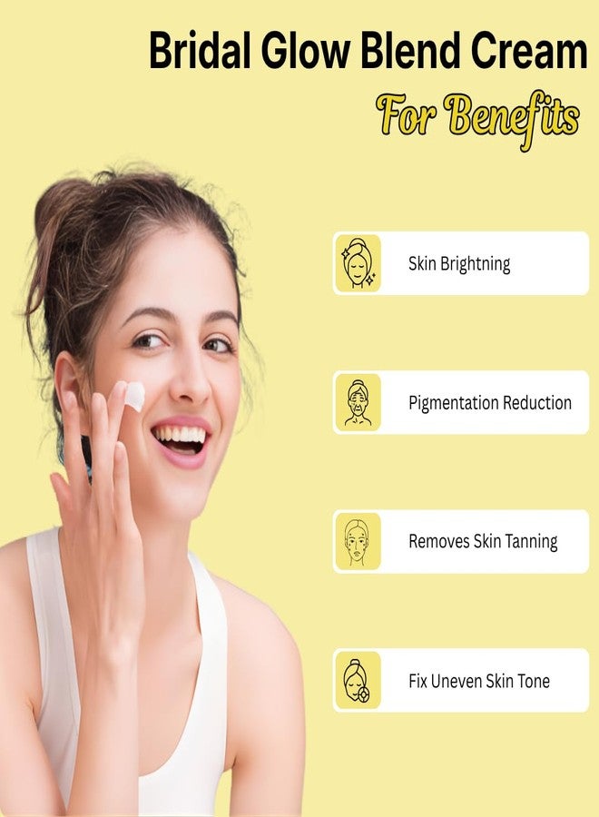 Smartdrops Bridal Glow Blend Night Cream | Bridal Night Cream | Triple Whitening Night Cream | Night cream original | Skin Whitening creaM | Day and Night Beauty cream | Suitable For All Skin Types | 50 ml - Image 4
