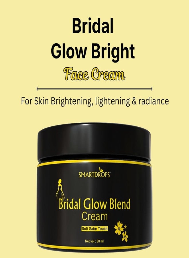 Smartdrops Bridal Glow Blend Night Cream | Bridal Night Cream | Triple Whitening Night Cream | Night cream original | Skin Whitening creaM | Day and Night Beauty cream | Suitable For All Skin Types | 50 ml - Image 2