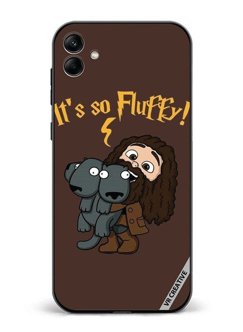 Protective Case Cover For Samsung Galaxy A04 Its So Fluffy Design Multicolour
