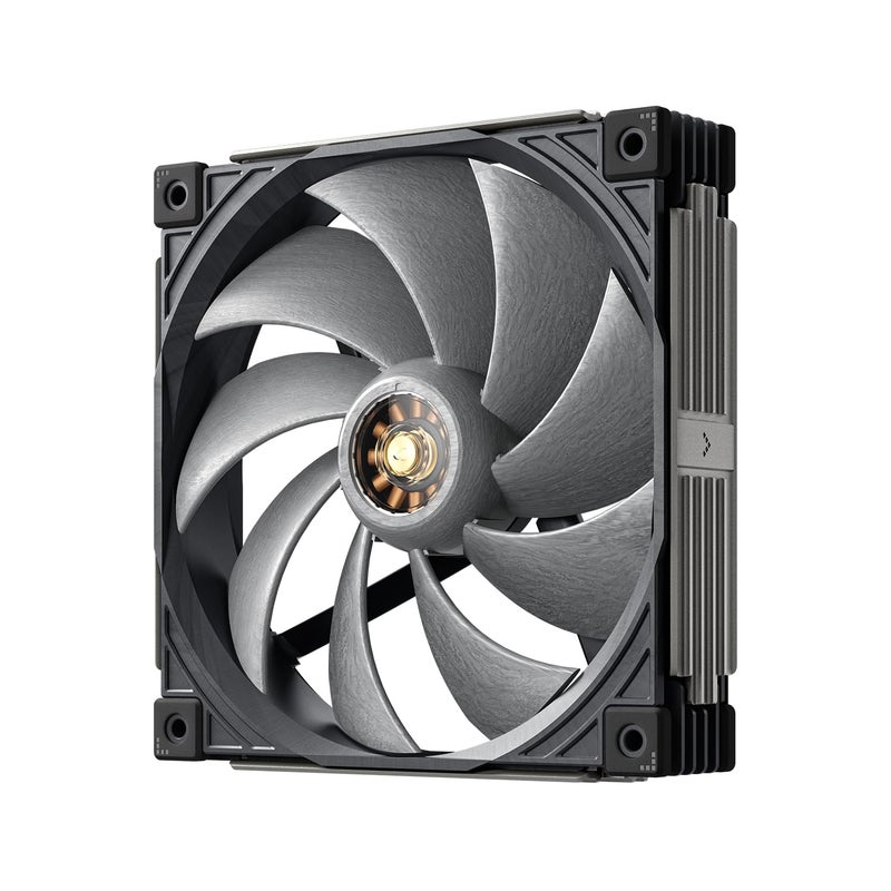 Sudokoo MACH140 140mm Case Fan: PWM Quiet PC Fans with FOC Motor - 4 Pin LCP High Performance Computer Cooling Fan with 500-2200 RPM - Image 1