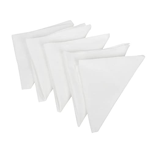 GINNI Hanky Dry Wipe Tissue Paper, Ultra Soft Non Woven Disposable Face Cleaning Cloth, Durable for Cleansing, Facial, Makeup Removal, Multipurpose Tissue Napkin - Square 32 X 30 cm - 50 Pulls Each (Pack of 2) - Image 3