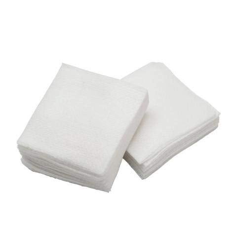 GINNI Hanky Dry Wipe Tissue Paper, Ultra Soft Non Woven Disposable Face Cleaning Cloth, Durable for Cleansing, Facial, Makeup Removal, Multipurpose Tissue Napkin - Square 32 X 30 cm - 50 Pulls Each (Pack of 2) - Image 1