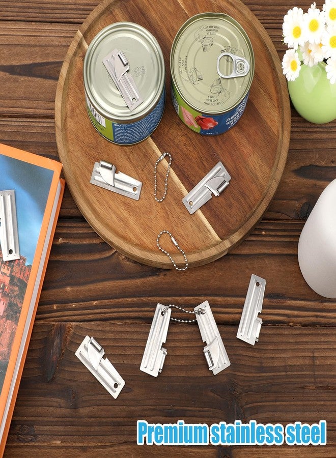 Gosknor 16pcs P51 Can Openers, Stainless Steel Military Can Opener with Chains Manual Camping Can Opener Portable Emergency Can Opener Practical Survival Can Opener for Outdoor Travel Camping - Image 4