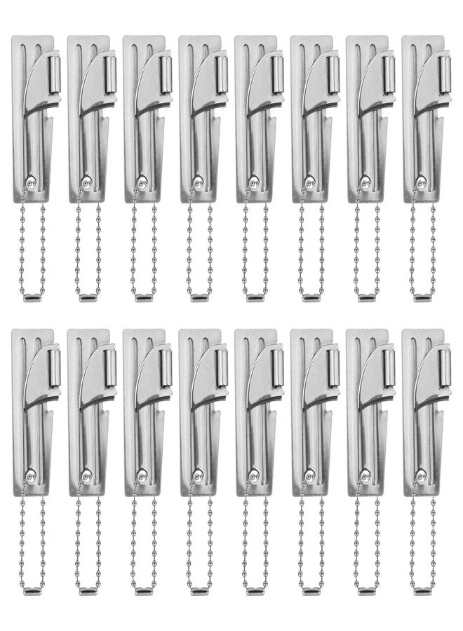 Gosknor 16pcs P51 Can Openers, Stainless Steel Military Can Opener with Chains Manual Camping Can Opener Portable Emergency Can Opener Practical Survival Can Opener for Outdoor Travel Camping - Image 1