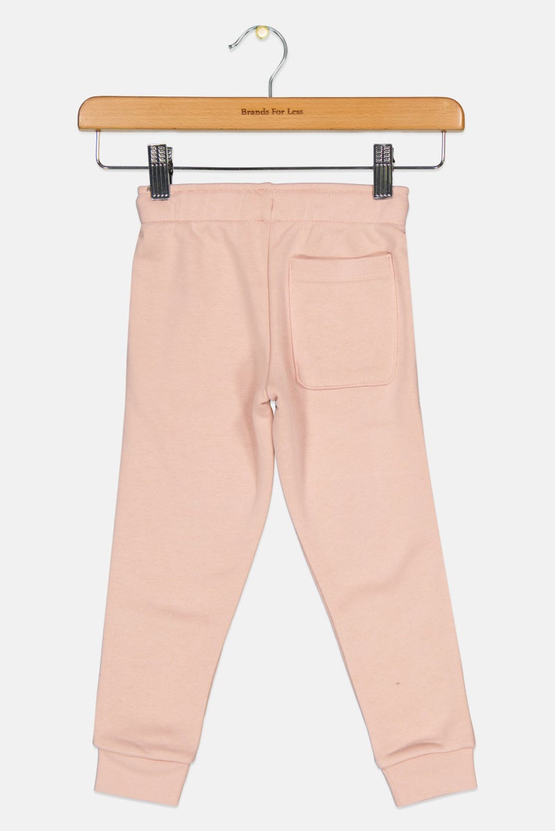 PUMA Toddlers Girl Sportswear Fit Outdoor Sweatpants, Dusty Pink  - Image 2