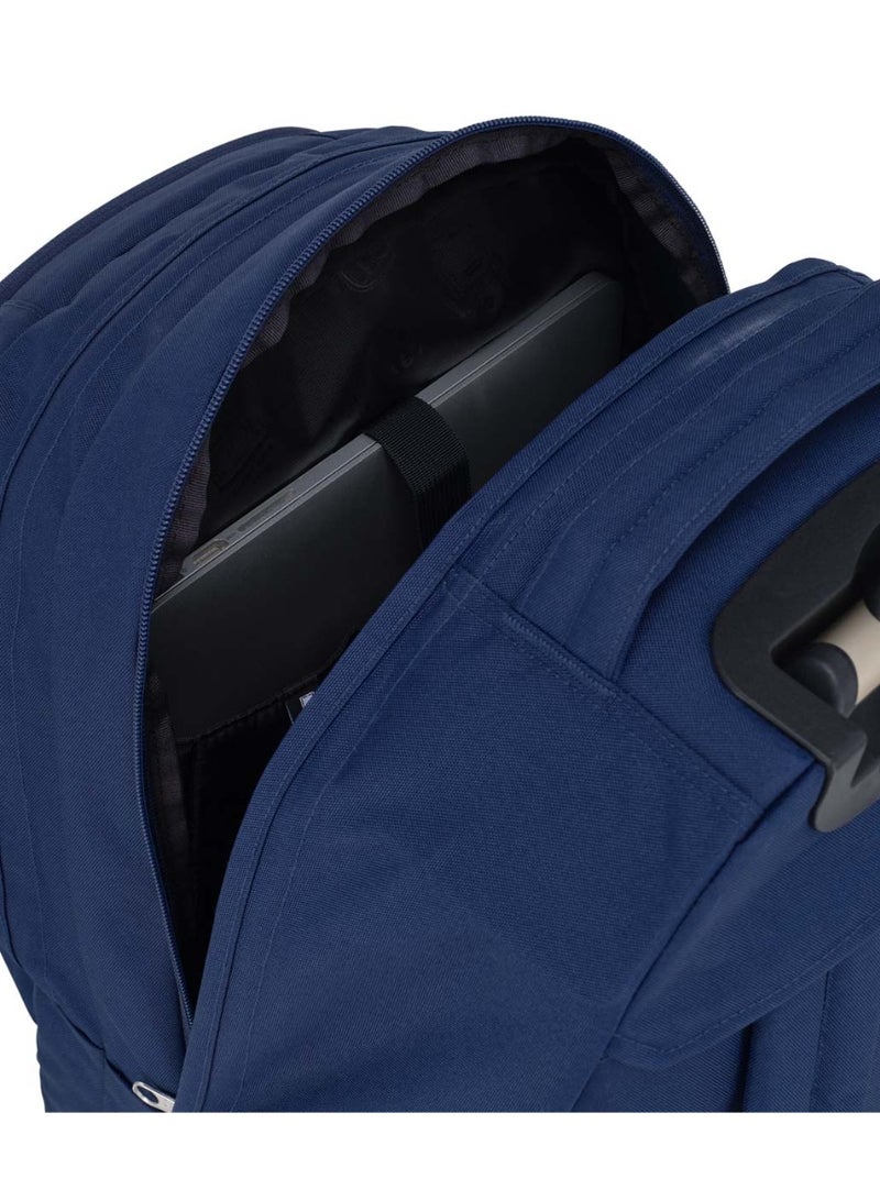 JANSPORT Driver 8 Trolley Backpack With Padded Shoulders, Water Bottle Pocket, 36L, 2.0kg,15Inch- Navy  - Image 3