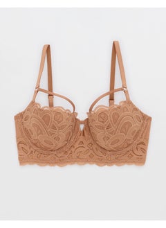 Aerie Lace Detail Balconette Bra  - Image 2
