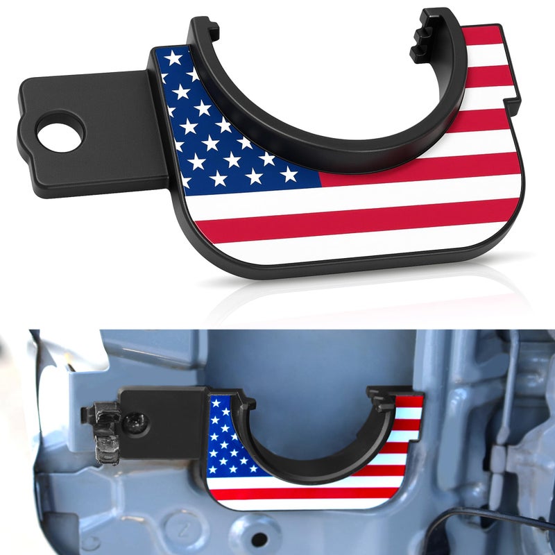 Dubbs Hardware TACOMA GAS CAP HOLDER Gas Cap Holder Compatible with 20162023 Tacoma 3rd Gen Fuel Cap Holder Tacoma Accessories USA Flag - Image 3