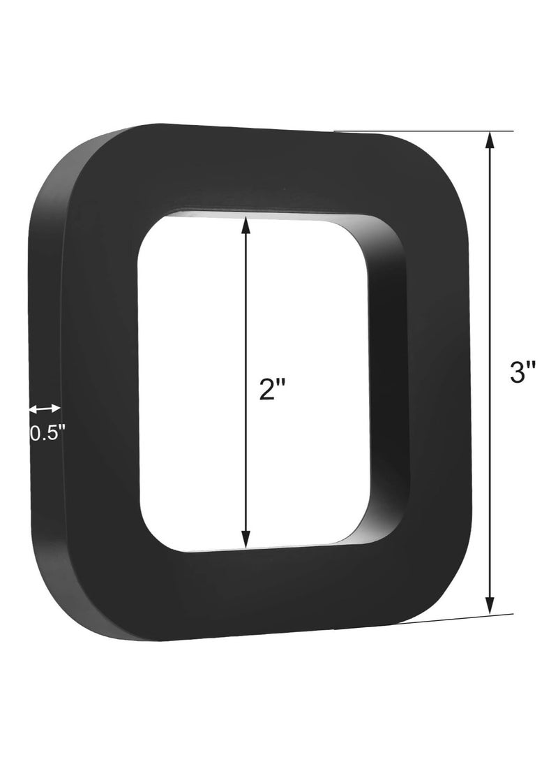 Loquat 4 Pack 2 Inch Hitch Receiver Silencer Pad Reduces Rattle and Noise, Provide Cushion Between Receivers and Tow Hitches - Image 2