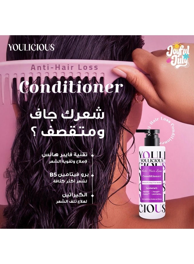 يوليشيوس بلسم مضاد لتساقط الشعر - 400 مل - Image 4