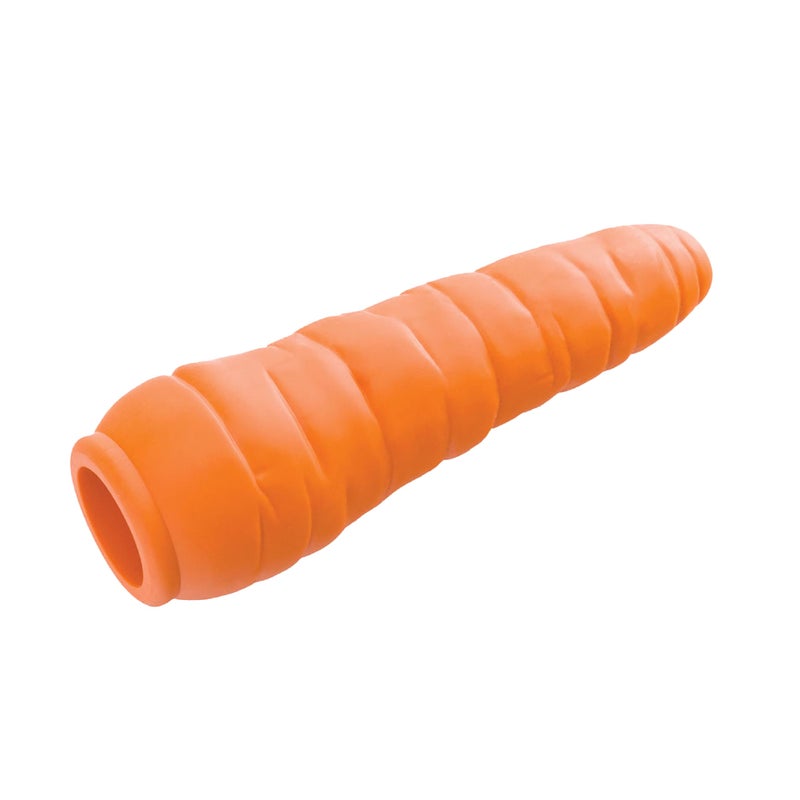 Outward Hound by Planet Dog Foodies Carrot Treat-Dispensing Dog Chew Toy, Orange - Image 1