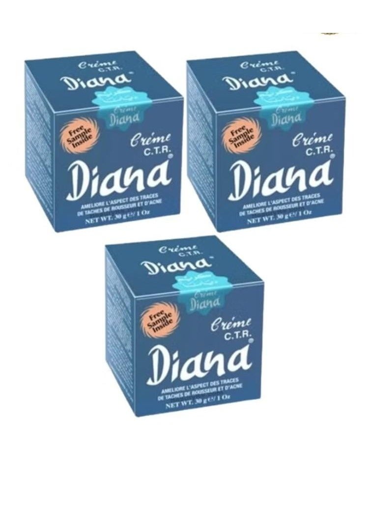 3 Pieces Diana Creme 30 Grams
