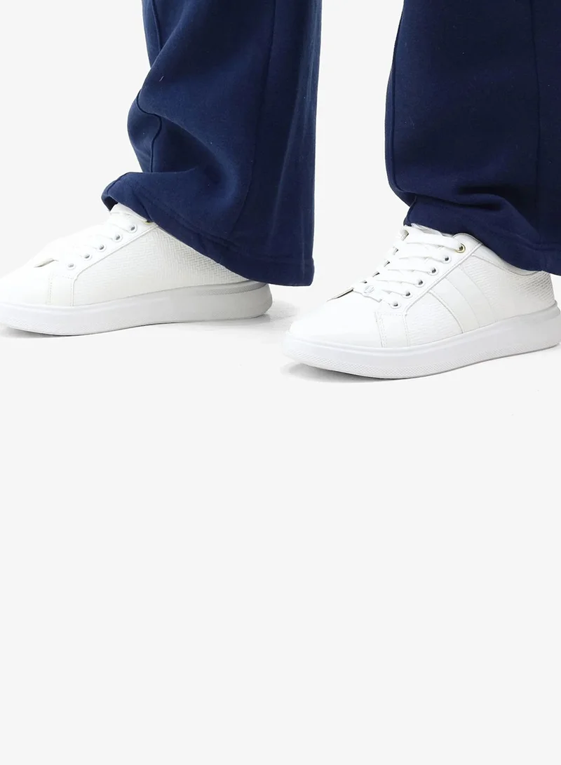 LAMARAPARIS APRON CHUNKY SOLE LACE-UP CASUAL SNEAKER