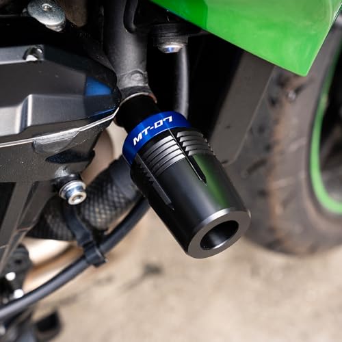 MOWOK Fit for YAMAHA MT-07 fz07 MT07 Tracer 2014-2021 2022 2023 2024 2025 Motorcycle Accessories Frame Sliders Crash Protector Engine Guard Falling Protection Pad (Black) - Image 3