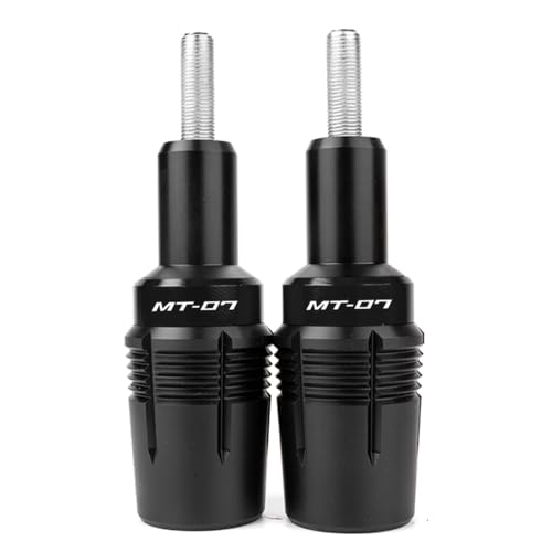 MOWOK Fit for YAMAHA MT-07 fz07 MT07 Tracer 2014-2021 2022 2023 2024 2025 Motorcycle Accessories Frame Sliders Crash Protector Engine Guard Falling Protection Pad (Black) - Image 1