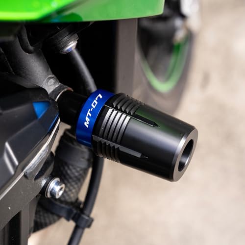 MOWOK Fit for YAMAHA MT-07 fz07 MT07 Tracer 2014-2021 2022 2023 2024 2025 Motorcycle Accessories Frame Sliders Crash Protector Engine Guard Falling Protection Pad (Black) - Image 2