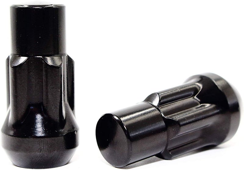 Veritek Performance Black Acorn Bulge Tuner Wheel Locks - Image 2