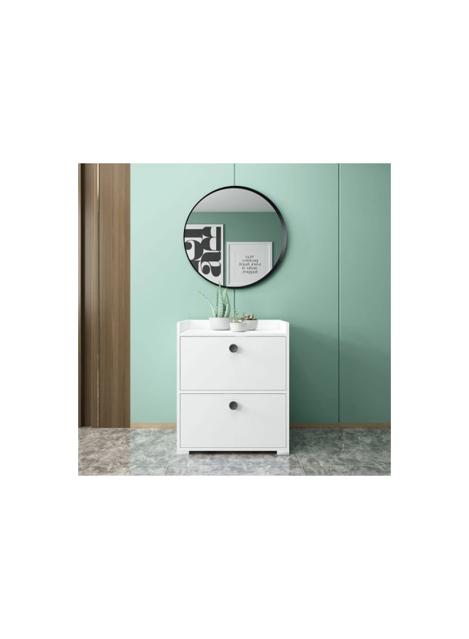 Retro RA-S16 Shoe Rack 49 x 77 x 35 cm - White