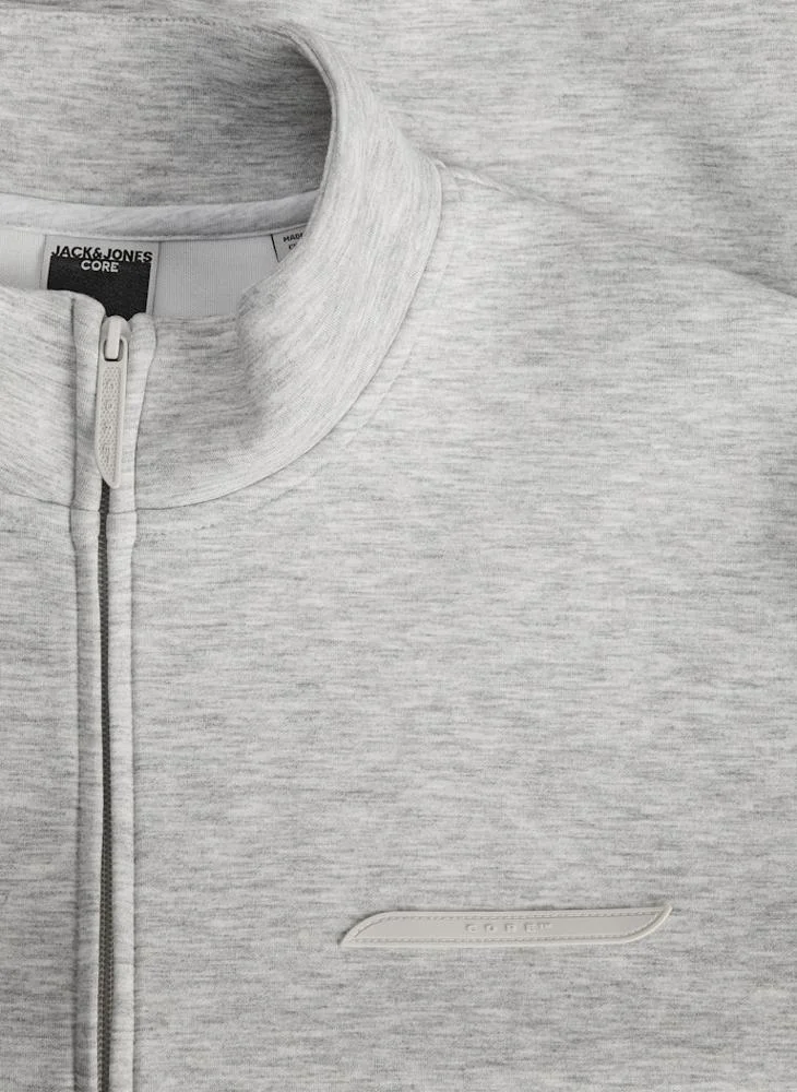 JACK & JONES High Neck Zip Through Jacket