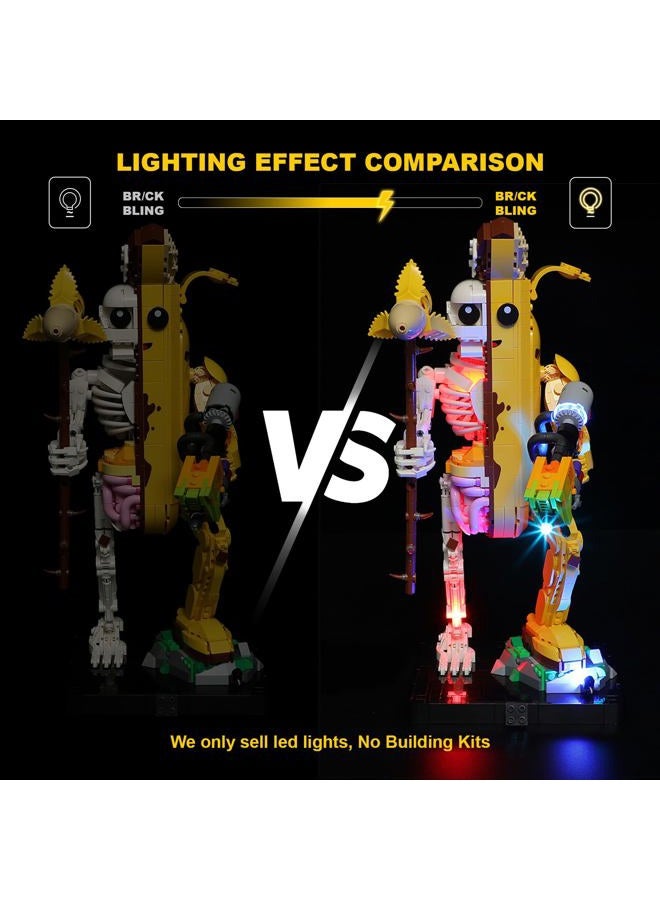 Vaodest Led Light for Lego 77072 Fortress Building Blocks Model,Design and Configuration Compatible with Model 77072(Led Light Only, Not Building Block Kit) - Image 4