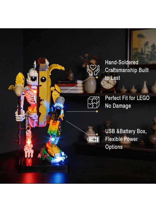 Vaodest Led Light for Lego 77072 Fortress Building Blocks Model,Design and Configuration Compatible with Model 77072(Led Light Only, Not Building Block Kit) - Image 5