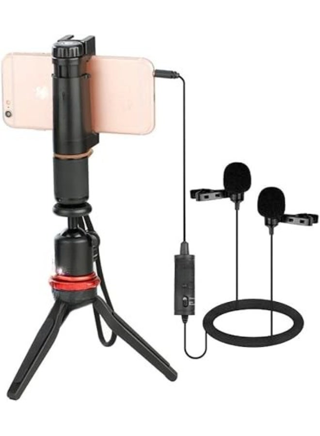 Dual Lavalier Microphone 2-in-1 with Clear Sound and Multi-Device Compatibility - Image 3