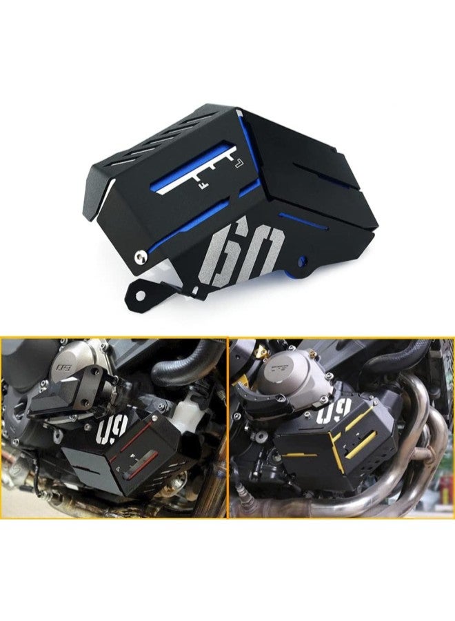 كلاراكو غطاء خزان مياه تبريد المبرد للدراجات النارية CNC، غطاء حماية المحرك لـ MT09 FZ09 MT 09 FZ 09 20142021 Tracer 900 20142020 (أزرق) - Image 1