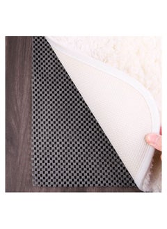 Non-Slip Mat Area Rug Pad Anti Slip Gripper Roll Rubber Matting Waterproof Floor Mat PVC Shelf Drawer Liner for Home, Office, Cars, Caravans (Grey, 30 x 200 cm)