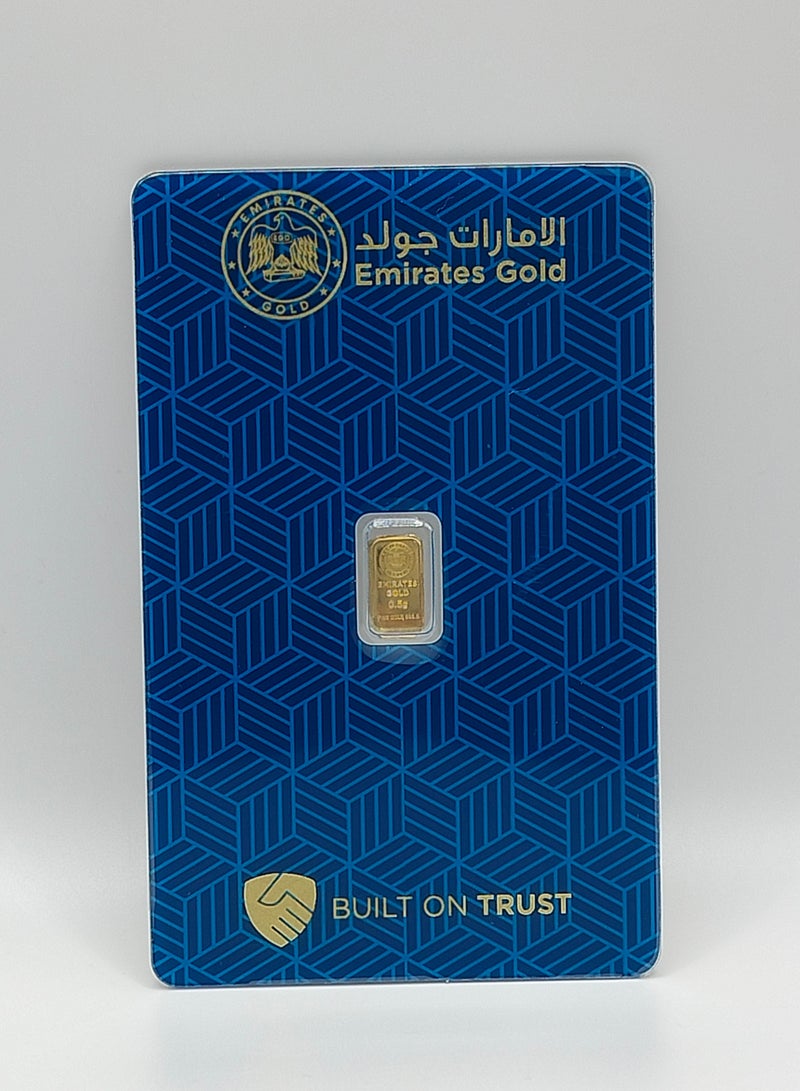 الإمارات جولد إمارات جولد سبيكة ذهب 0.5 غرام - 24 قيراط (999.9 نقاء) - Image 1
