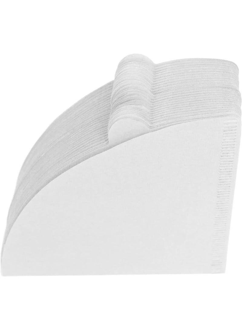 100-Pack Size 02 Cone Coffee Filters, Disposable White Paper Filters for 2-4 Cup Drip Brewers - Image 4