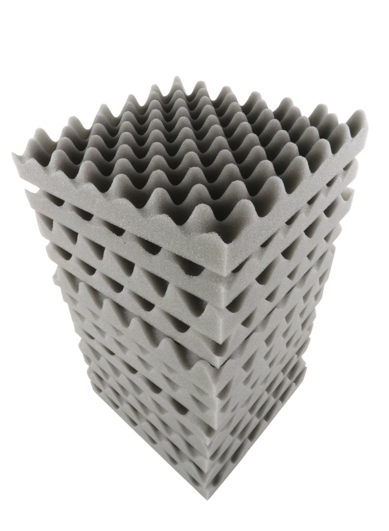12PCS 30 * 30 * 5cm Sound Isolation Foam for Home, Studio, Theater, KTV  - Image 1