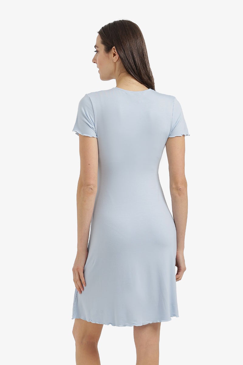 Carina Lace V-Neck Nightgown - Image 3