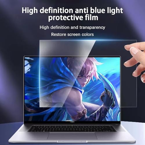 Saco Glideon Premium Laptop Screen Guard 15.6 Inch | Anti Blue Light + Anti Glare| Removal Screen Protector Compatible for HP, ASUS, Acer, Dell, Lenovo Laptops, 9H Hardness, Glue Free - Image 5