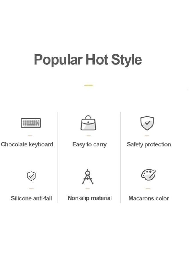 الإنجليزية لوحة المفاتيح حالة متوافق مع ريدمي الوسادة سي 11 حامل قلم ، بو غطاء للكمبيوتر اللوحي - Image 3