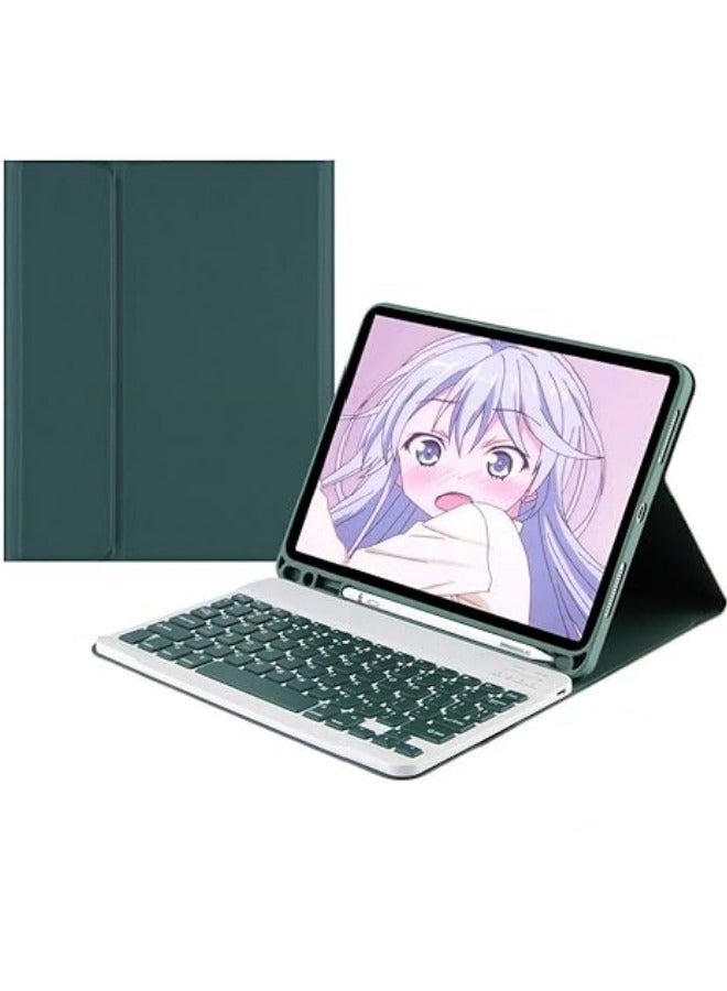 الإنجليزية لوحة المفاتيح حالة متوافق مع ريدمي الوسادة سي 11 حامل قلم ، بو غطاء للكمبيوتر اللوحي - Image 1