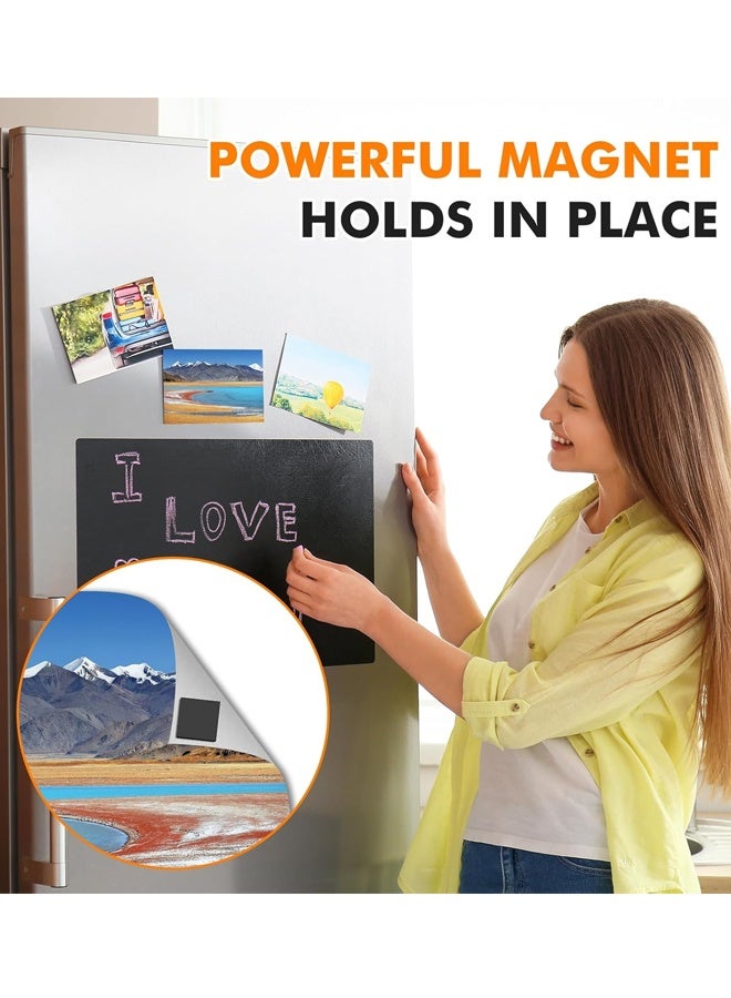 100 Pcs Fridge Magnets, Adhesive Magnet Dots, Refrigerator, Crafts, Easy Peel and Stick - Image 4