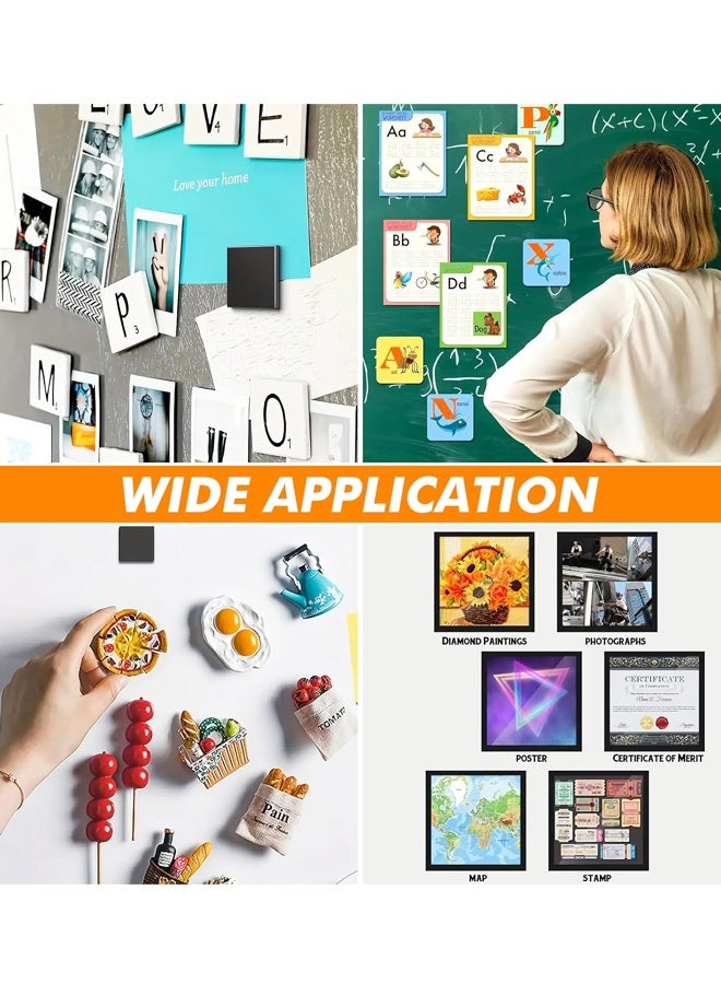 100 Pcs Fridge Magnets, Adhesive Magnet Dots, Refrigerator, Crafts, Easy Peel and Stick - Image 5