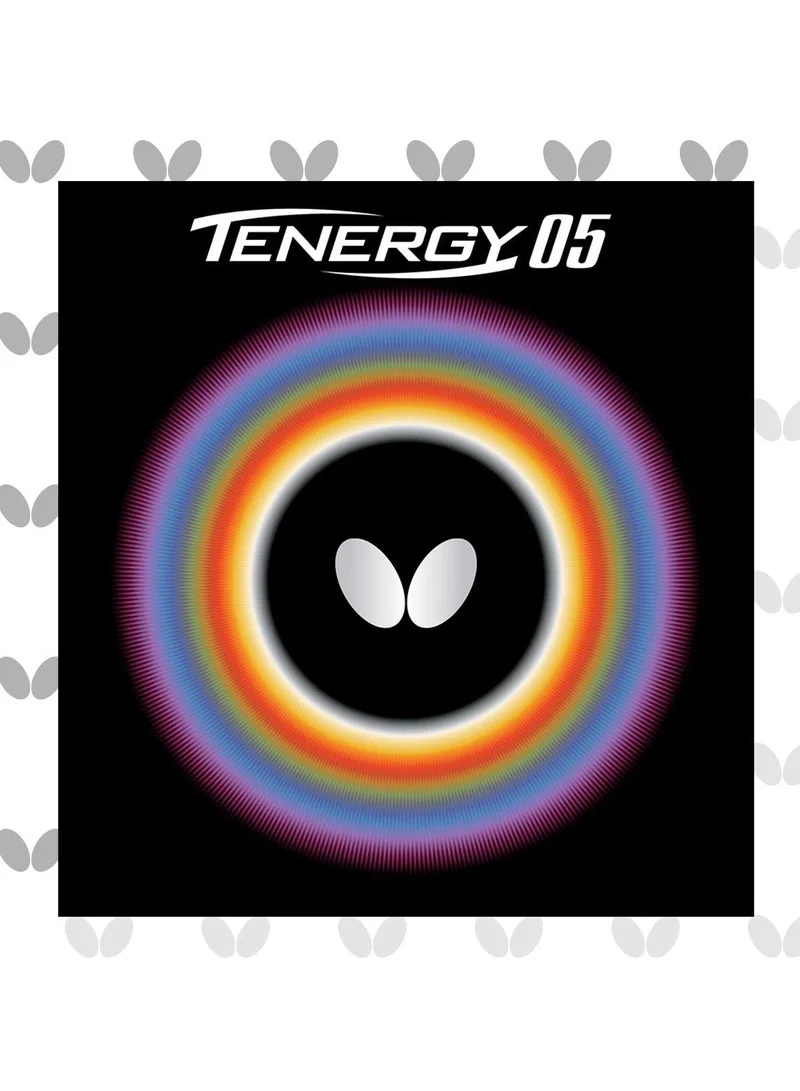 باترفلاي Butterfly Tenergy 05 Table Tennis Rubber Professional butterfly Table Tennis Rubber Black (1.7mm) 4906901098367