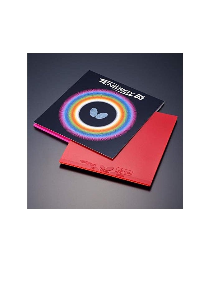 باترفلاي مطاط تنس طاولة تينرجي 05 احترافي من باترفلاي أسود (1.7 مم) - Image 2