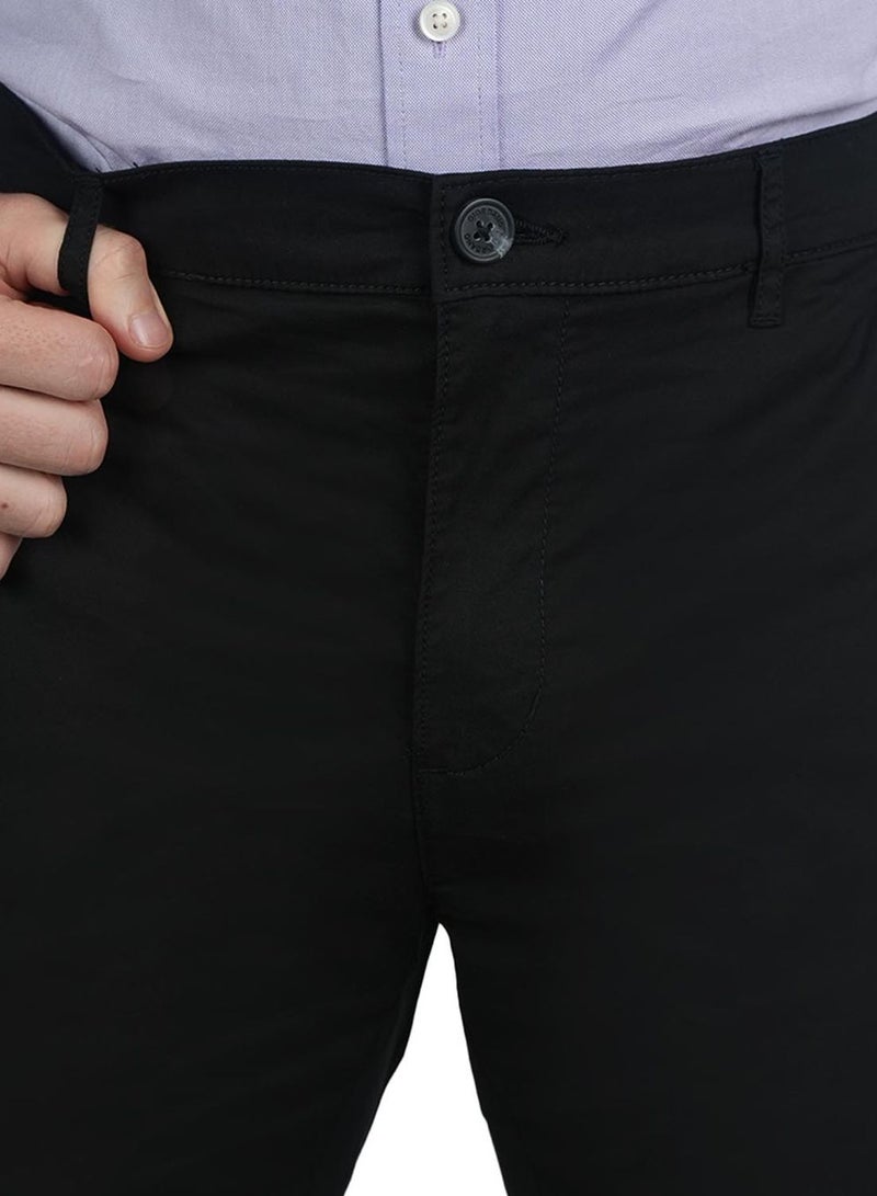 GIORDANO Men's Slim Taper Stretch Twill Pants - Image 3