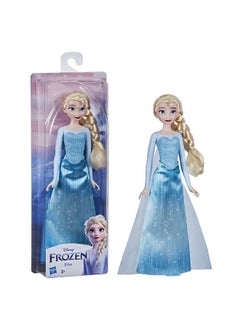 Disney FROZEN Disney'S Shimmer Elsa Fashion Doll Skirt Shoes And Long Blonde Hair Toy For Kids 3 Years Old And Up  - Image 1
