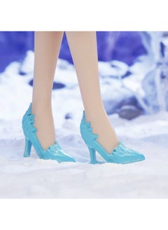 Disney FROZEN Disney'S Shimmer Elsa Fashion Doll Skirt Shoes And Long Blonde Hair Toy For Kids 3 Years Old And Up  - Image 4
