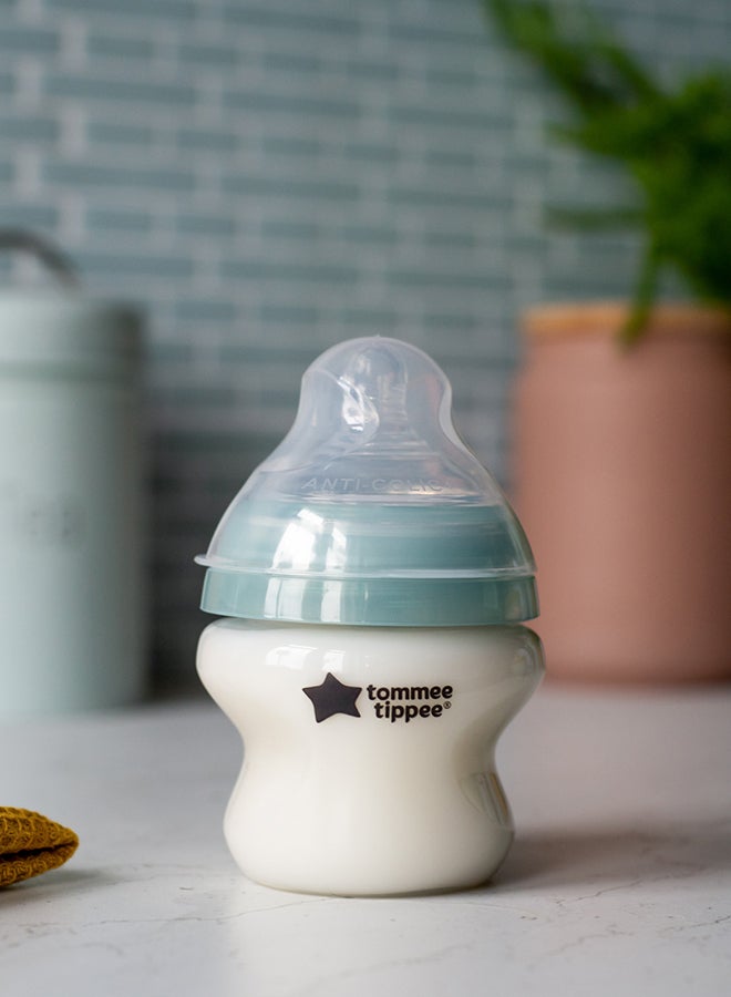 tommee tippee Pack Of 1 Advanced Closer To Nature Anti Colic Feeding Bottle 0 Months+ 150 ml Clear - Packaging May Vary , Assorted - Image 4