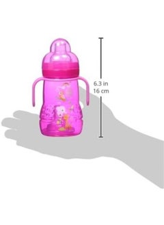MAM MAM Trainer Cup (1 Count), 8 oz. Trainer Drinking Cup with Extra-Soft Spout, Spill-Free, and Non-Slip Handles, for Girls 4+ Months, Designs May Vary  - Image 5
