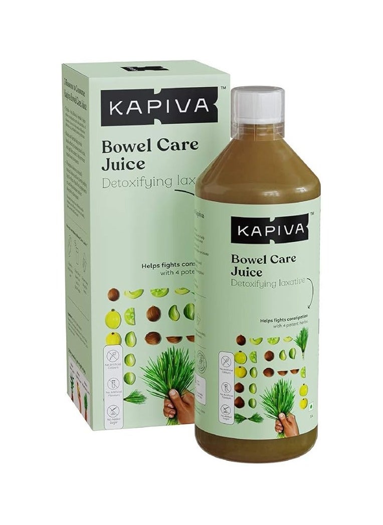 Kapiva Bowel Care Juice, 1L Power Of Triphala And Wheatgrass Fight Constipation Detoxification  - Image 2