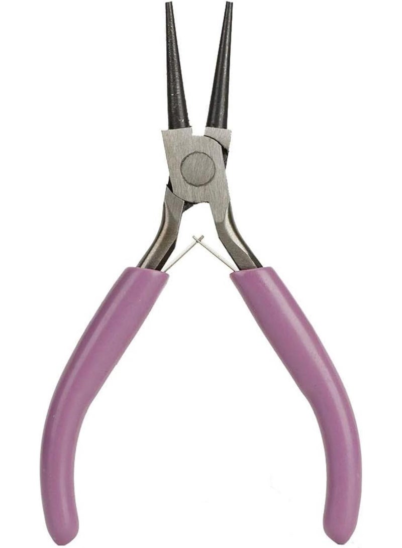 GGOOT 3pcs Jewelry Making Hardware Tool Set - Diagonal Hand Wire Pliers for DIY Fts, Ting Pliers for Jewelry Making, Needle Pliers for Work - Ential Hardware Pliers for Jewelers and F - Image 4