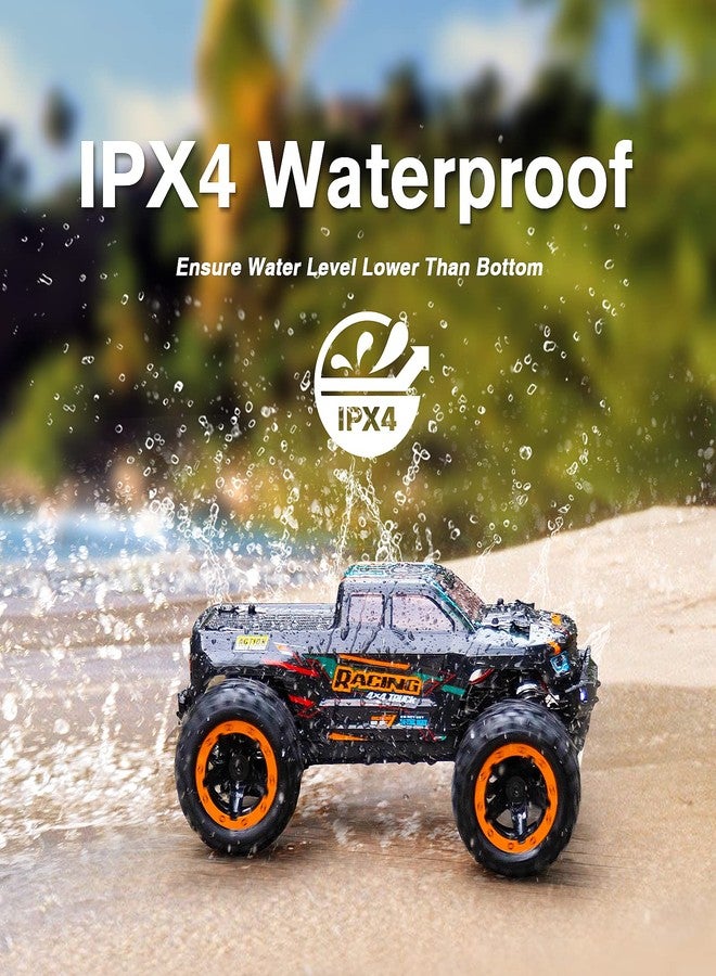 HAIBOXING RC Cars 16889, 1:16 Remote Control Car for Adults, High-Speed 36km/h RC Trucks RTR RC Crawler 2.4G All Terrain Waterproof Off-Road Vehicle with 2 Batteries Gifts for Kids, Boys 8+ - Image 3